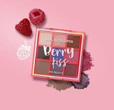 l.a. colors berry kiss eye palette