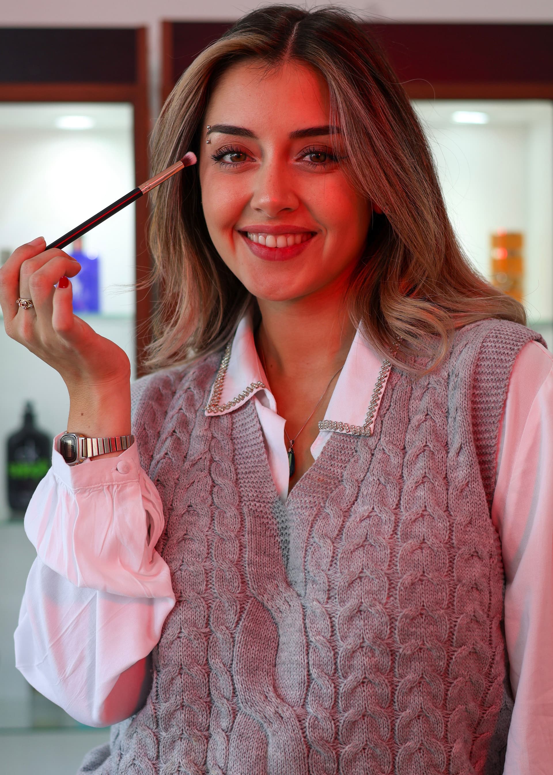  Brocha Eyeshadow Crease Brush N°212 - Vista 2
