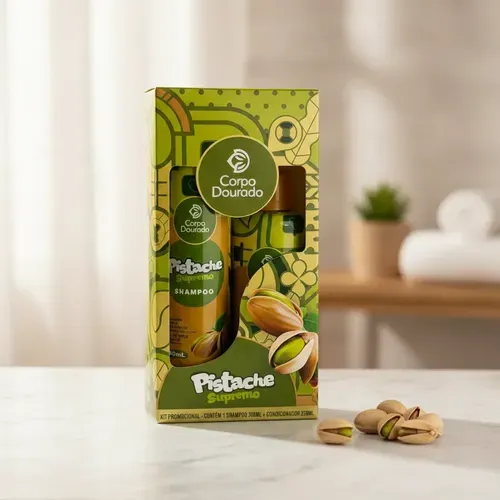 Corpo Dourado Pistache Supremo Shampoo y Acondicionador