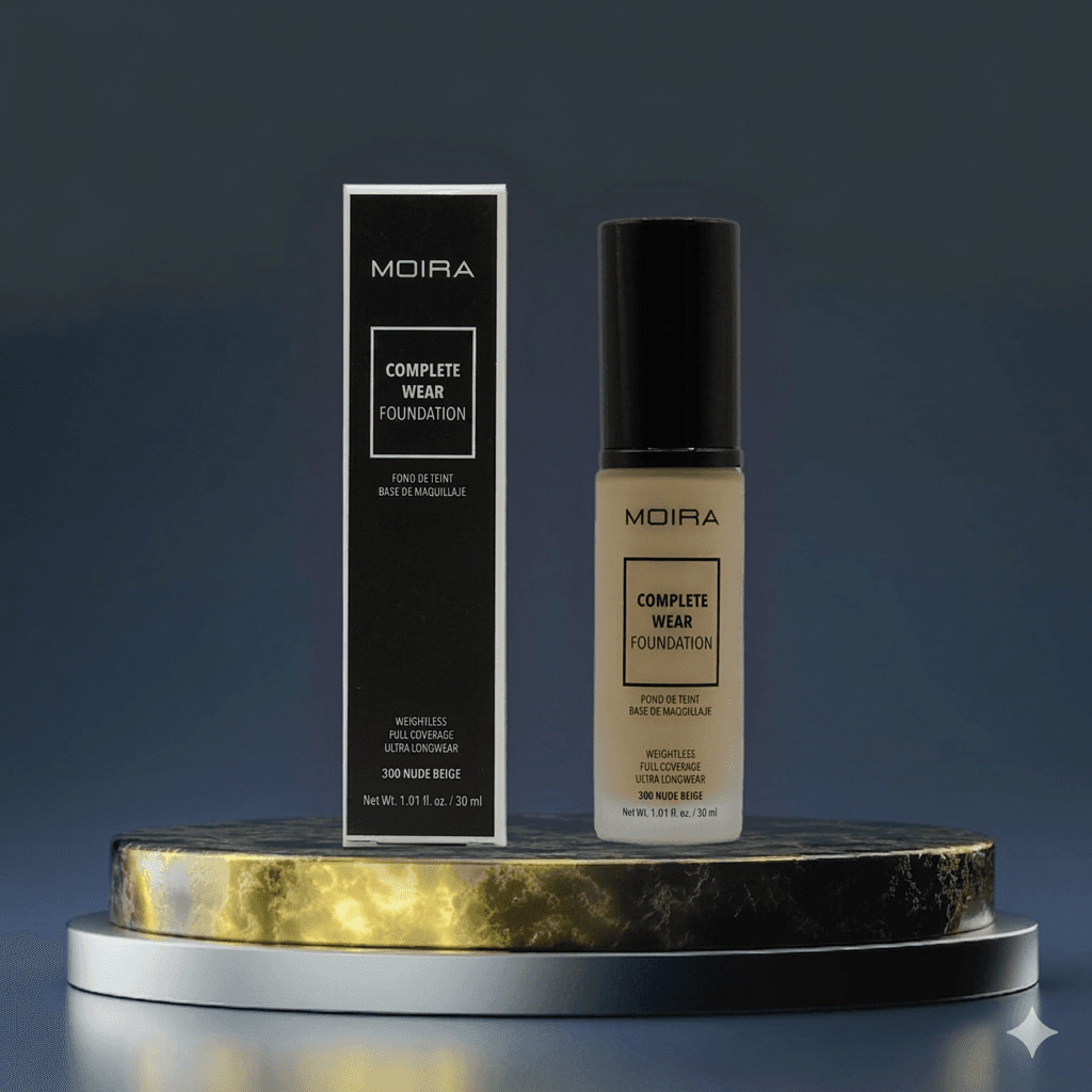 MOIRA Nude Beige 300 – Base Líquida
