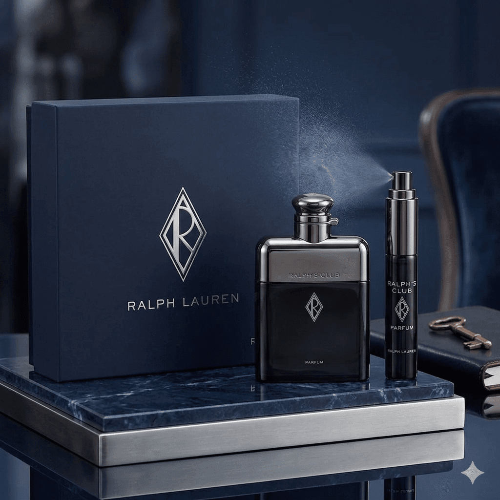 RALPHS CLUB PARFUM 100 ml + 10 ml ESTUCHE